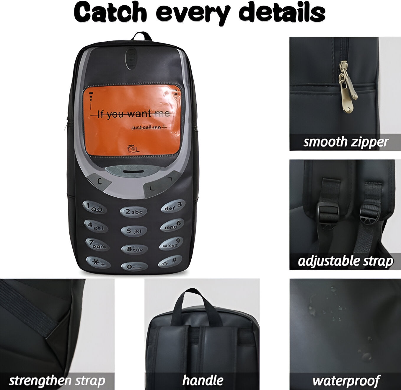 ThrowBackPack – Premium Retro Backpack